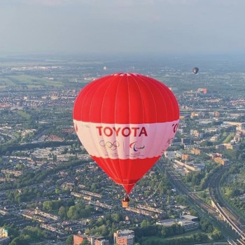 Heteluchtballon Toyota